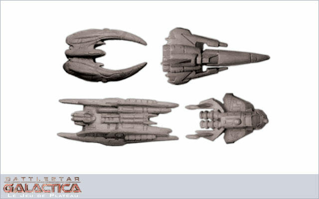 Battlestar Galactica: Le Jeu de Plateau Figurines