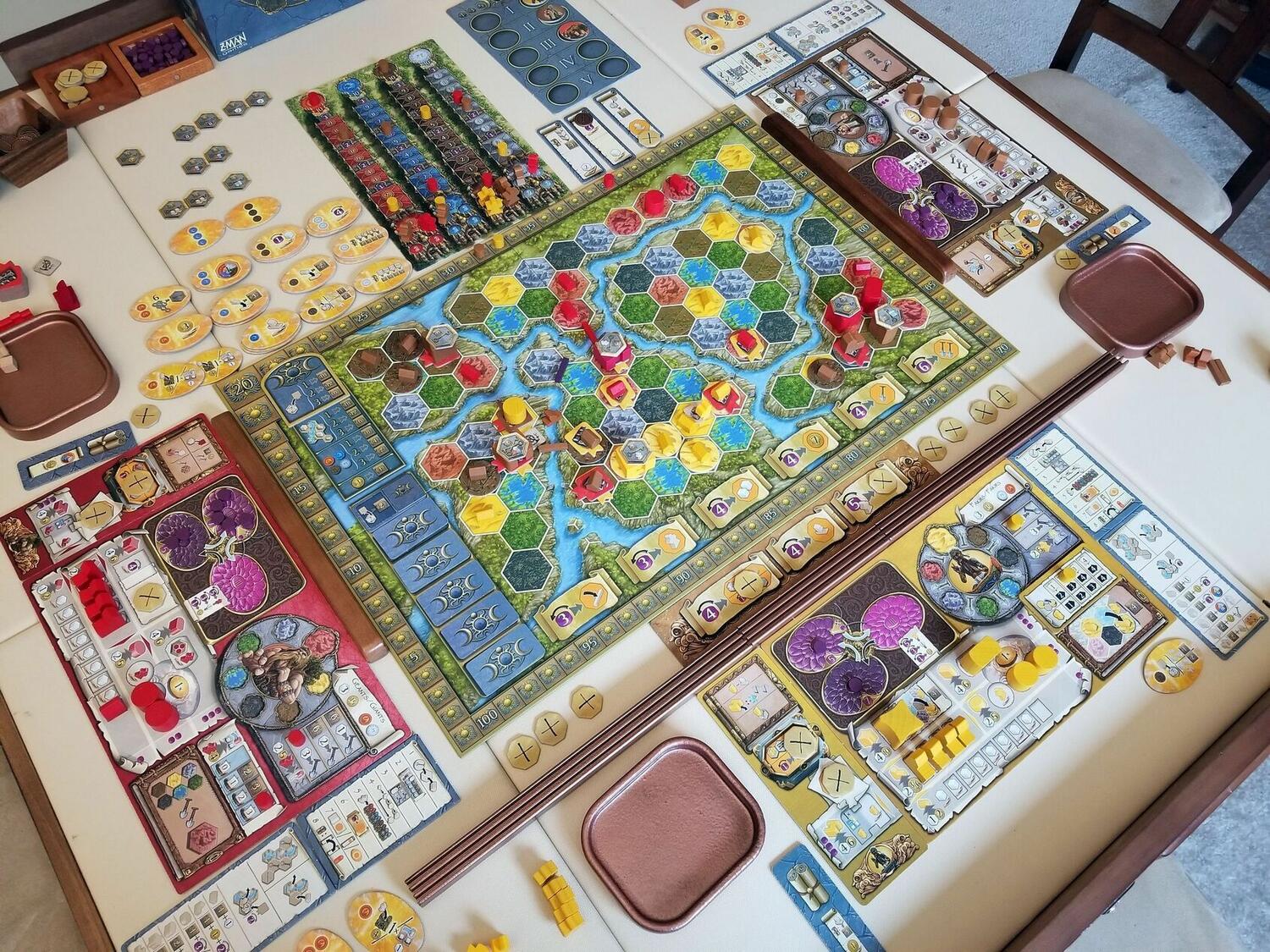 Terra Mystica: Marchands des Mers Eclate