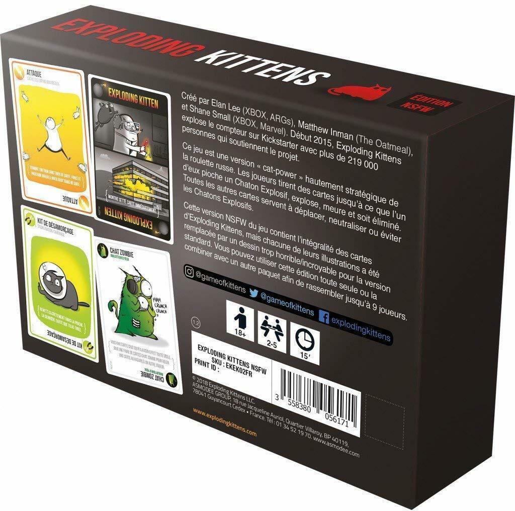 Exploding Kittens NSFW Back 3d