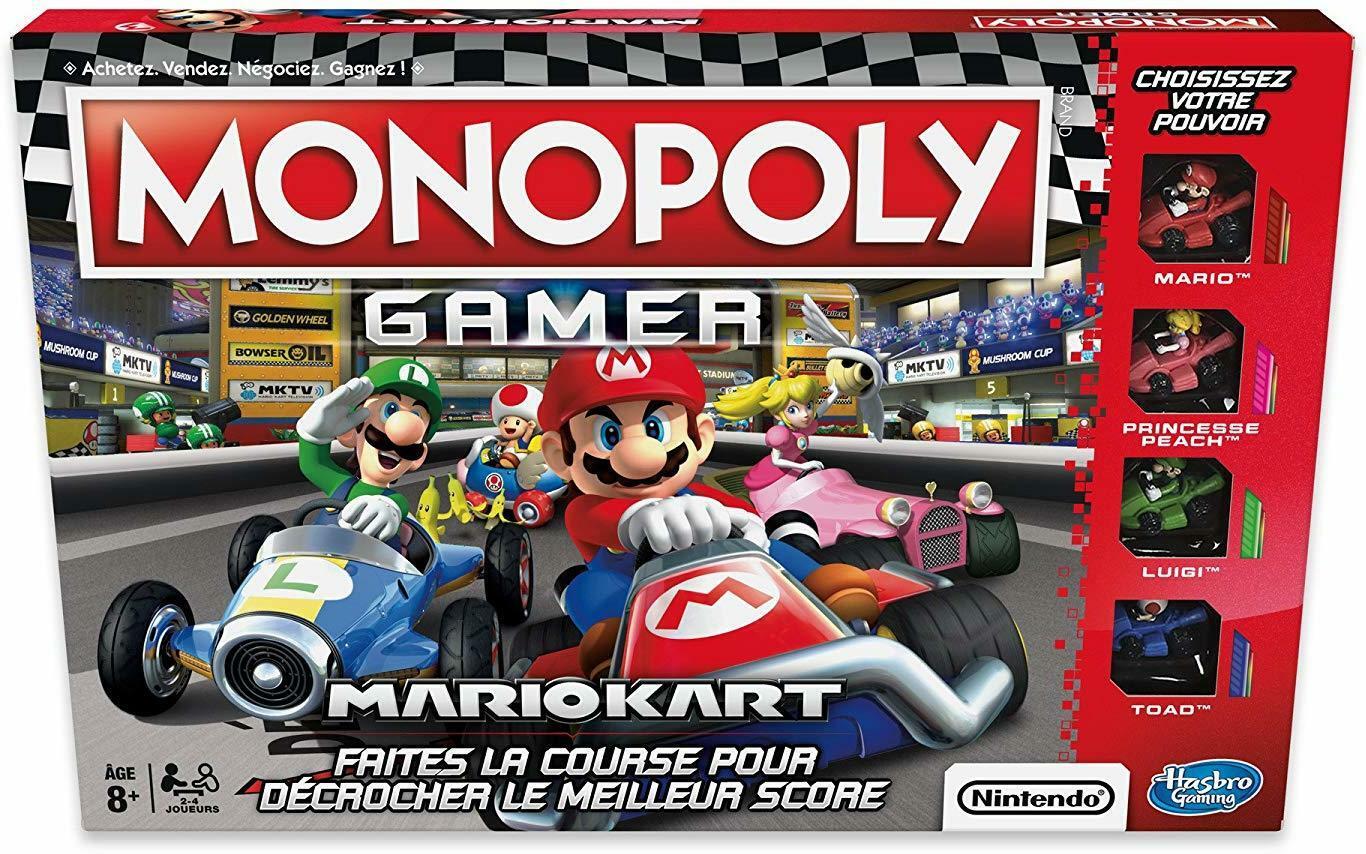 Monopoly: Gamer - Mario Kart Cover 3d