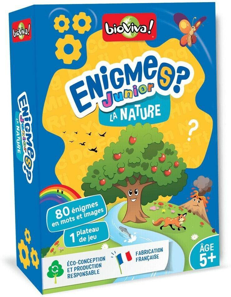 Énigmes ? Junior: La Nature Cover 3d