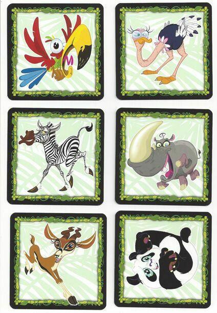 Jungle Speed: Safari Cartes