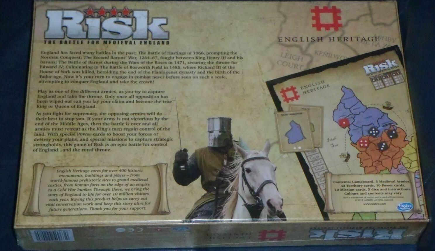 Risk: English Heritage Back 3d