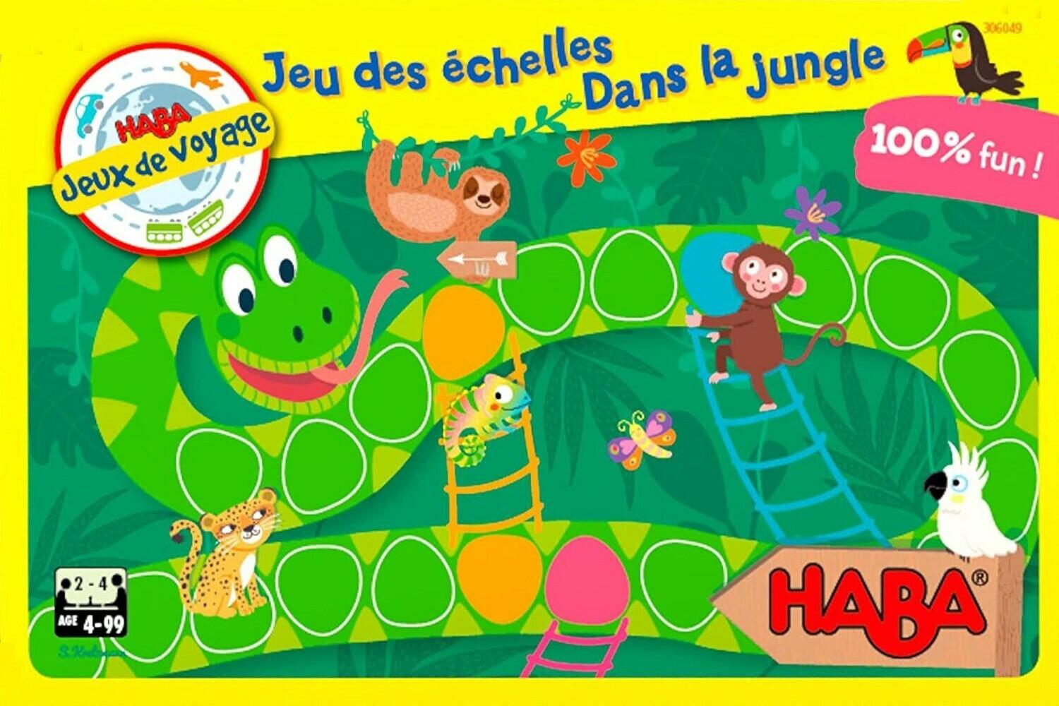Jeu des Échelles: Dans la Jungle Cover