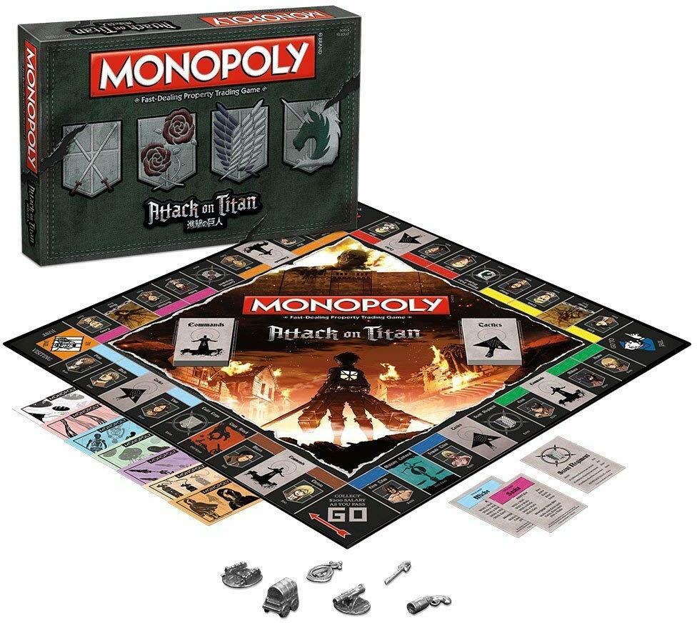 Monopoly: Attack on Titan Eclate