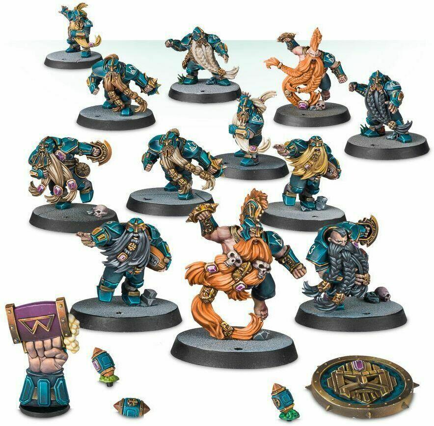 Blood Bowl: The Game of Fantasy Football - The Dwarf Giants Figurines