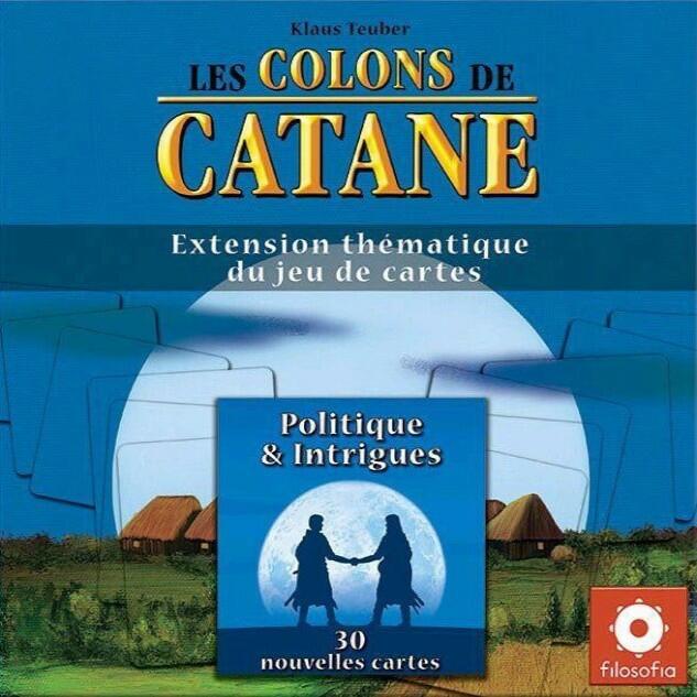 Les Colons de Catane: Jeu de Cartes - Politique & Intrigue Cover