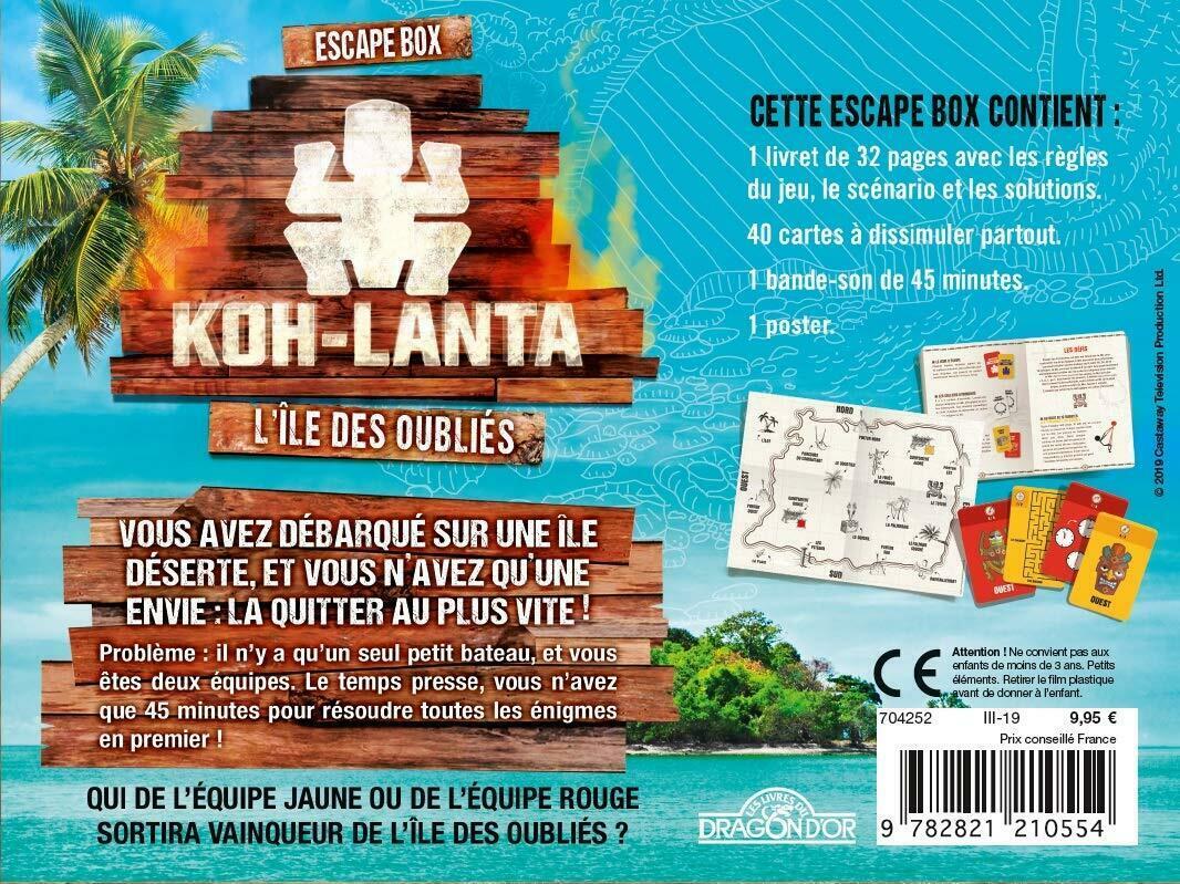 Escape Box: Koh Lanta - L'Île des Oubliés Back
