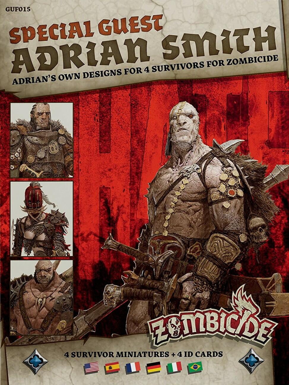 Zombicide: Black Plague - Special Guest - Adrian Smith Cover