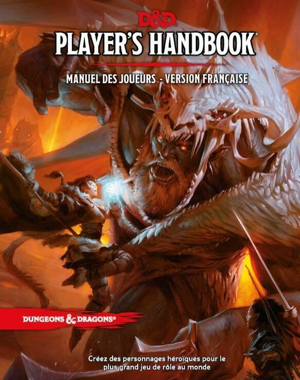 Dungeons & Dragons: Player's Handbook - Manuel des Joueurs Cover