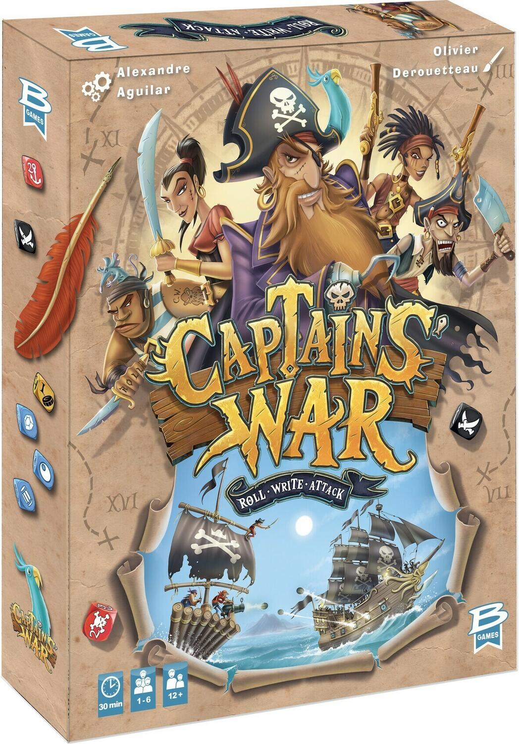 Captains' War Cover 3d