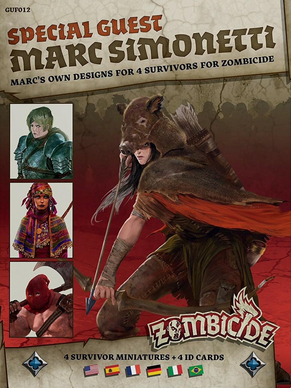 Zombicide: Black Plague - Special Guest - Marc Simonetti Cover