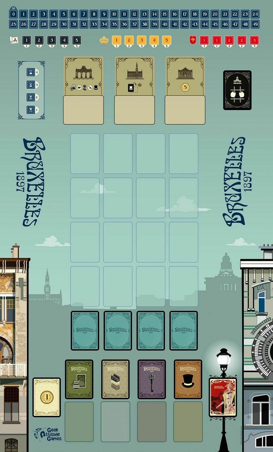 Bruxelles 1897 Plateau