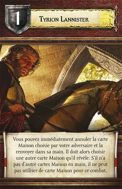 Le Trône de Fer: Le Jeu de Plateau Carte