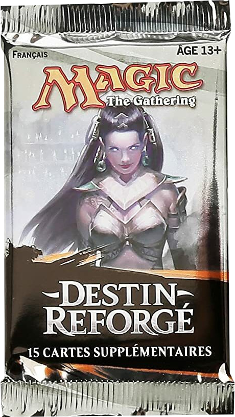 Magic: The Gathering - Destin Reforgé - Booster Cover Transparent