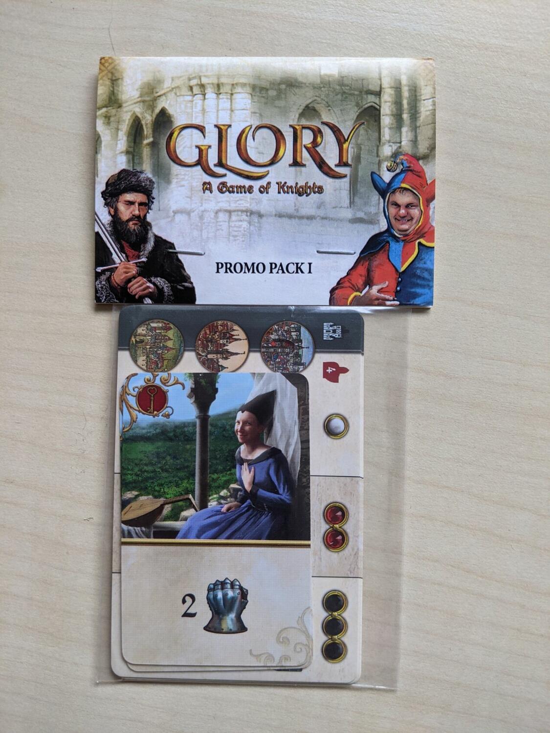 Glory: Un Jeu de Chevaliers - Promo Pack 1 Eclate