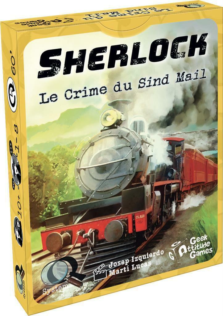 Sherlock: Le Crime du Sind Mail Cover 3d
