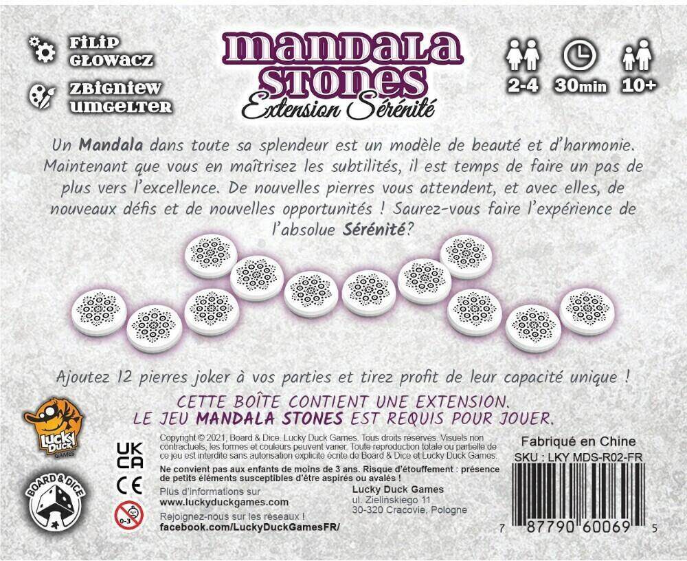 Mandala Stones: Sérénité Back