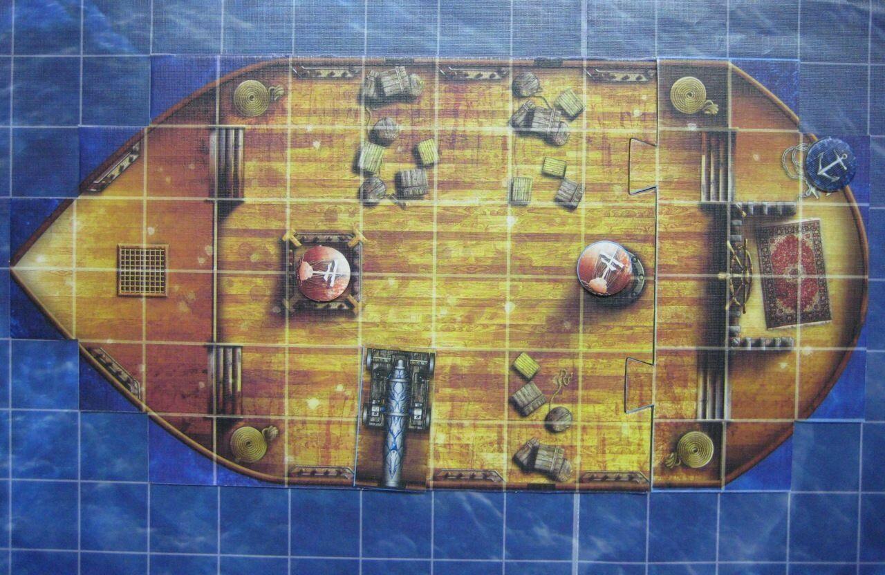 Descent: Voyages Dans les Ténèbres - Mer de Sang Bateau