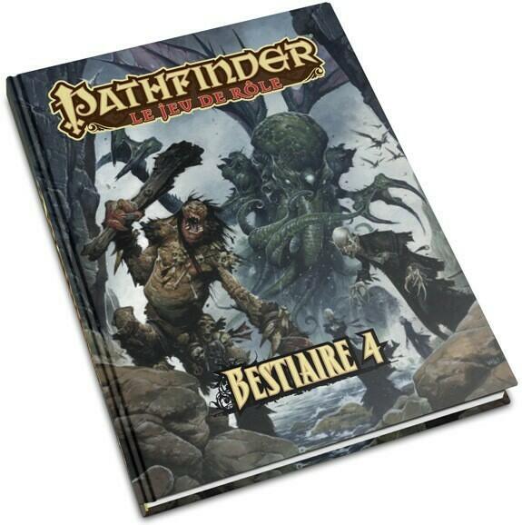 Pathfinder: Le Jeu de Rôle - Bestiaire 4 Cover 3d