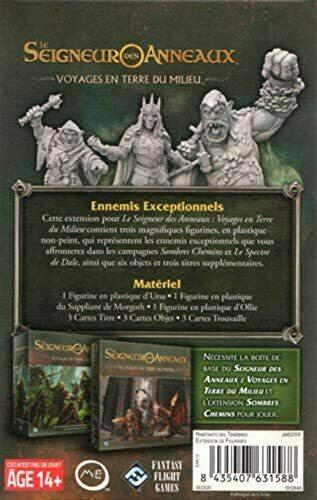 Le Seigneur des Anneaux: Voyages en Terre du Milieu - Habitants des Ténèbres Back