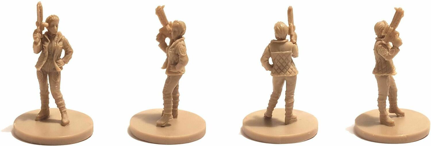 Star Wars: Assaut sur l'Empire - Leia Organa - Commandant Rebelle Figurines