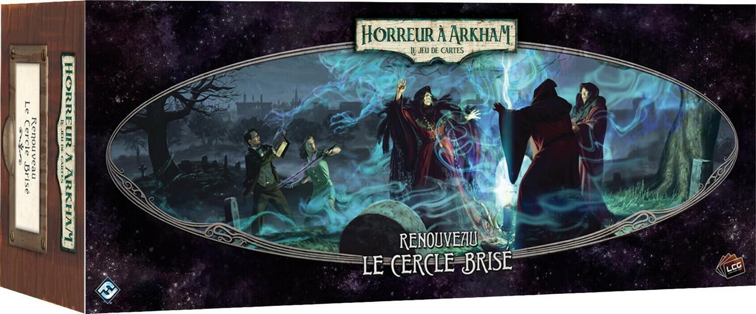 Horreur à Arkham: Le Jeu de Cartes - Renouveau - Le Cercle Brisé Cover 3d