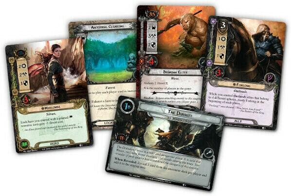 Le Seigneur des Anneaux: Le Jeu de Cartes - La Forêt de Drúadan Cartes