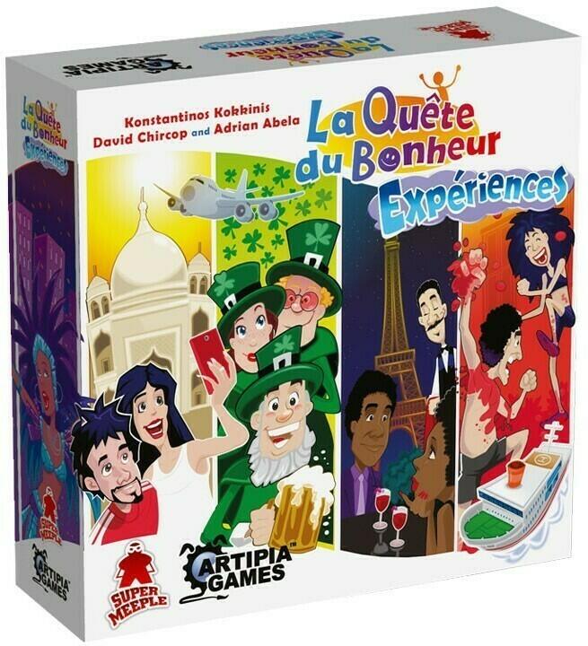 La Quête du Bonheur: Expériences Cover 3d