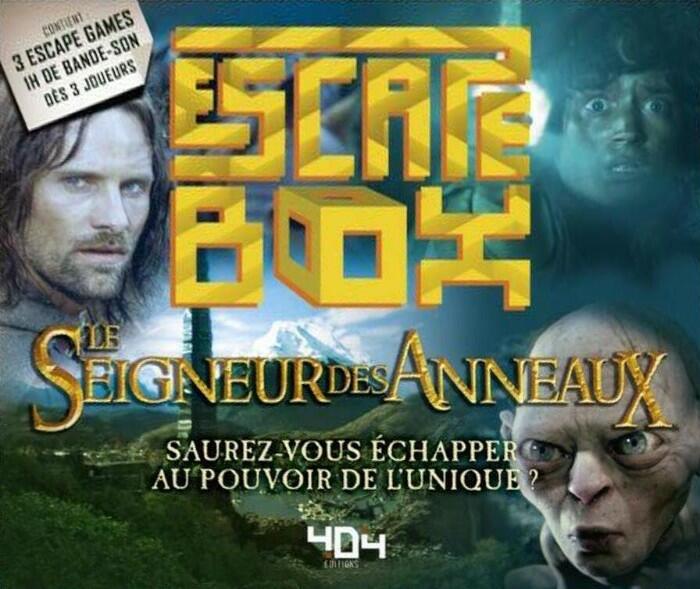 Escape Box: Le Seigneur des Anneaux Cover