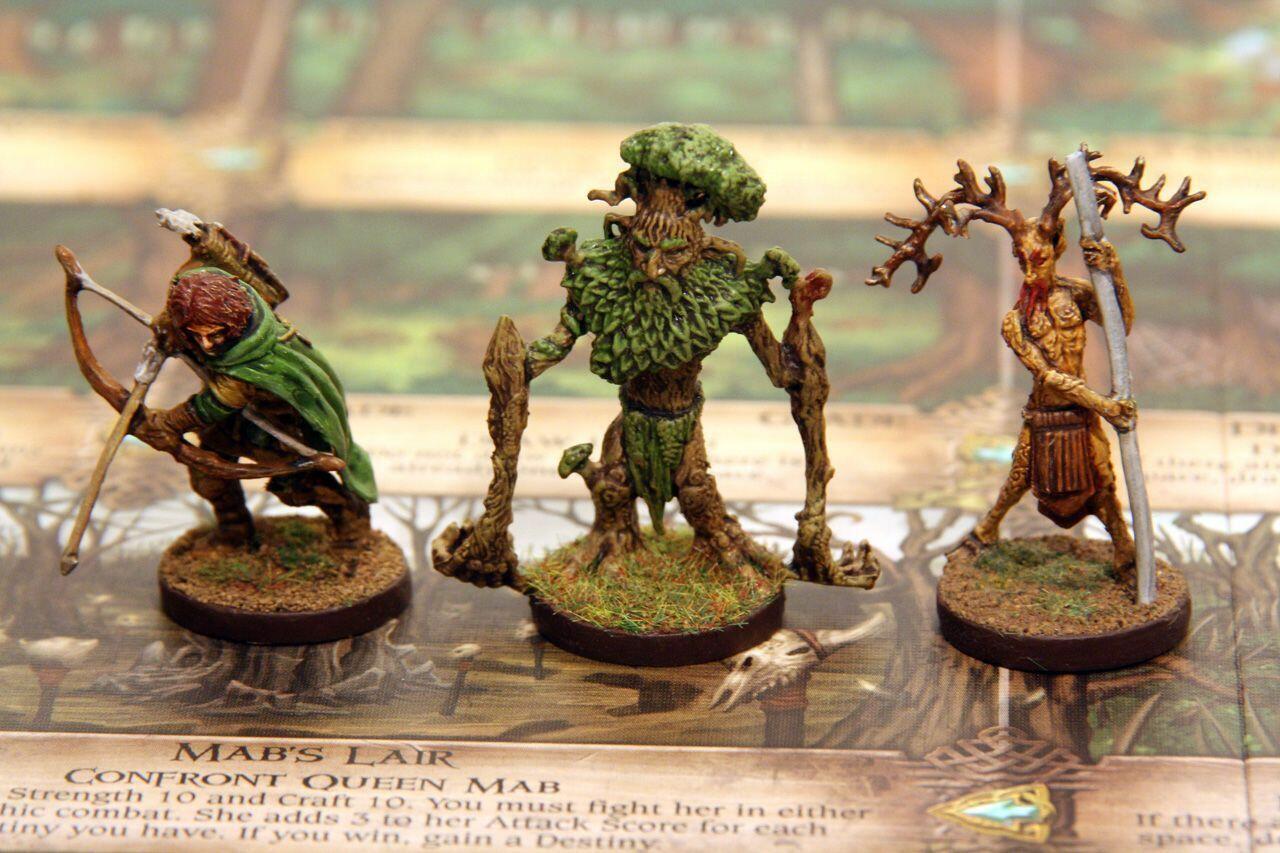 Talisman: Le Royaume Sylvestre  Figurines