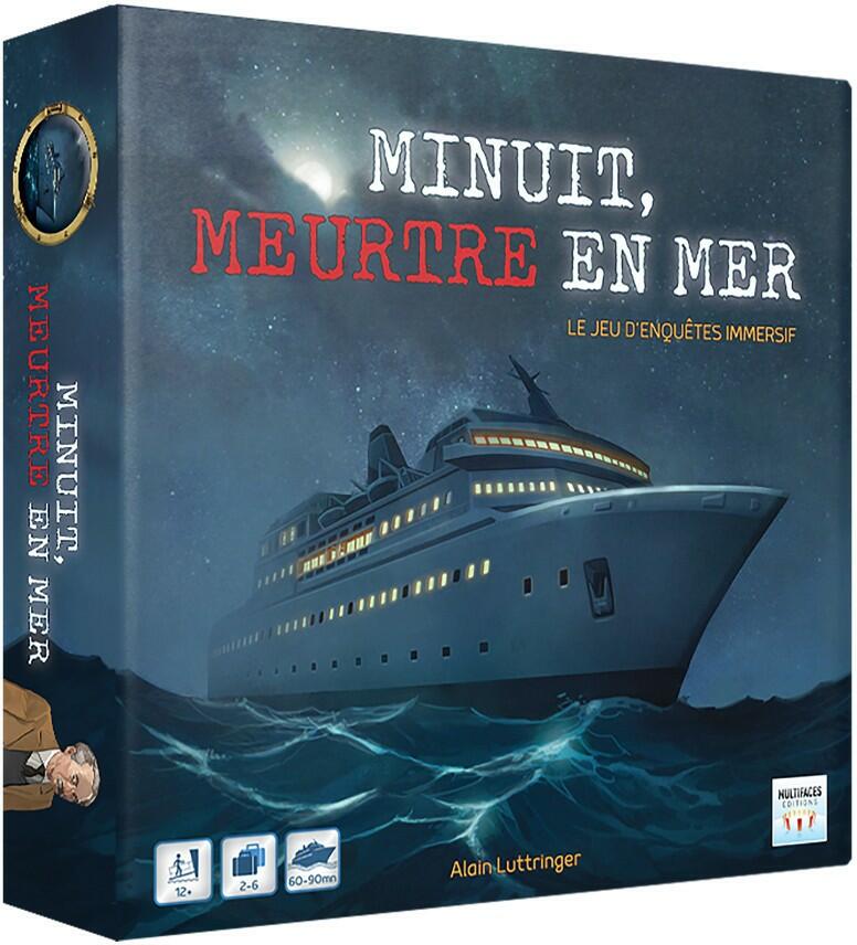 Minuit, Meurtre en Mer Cover 3d