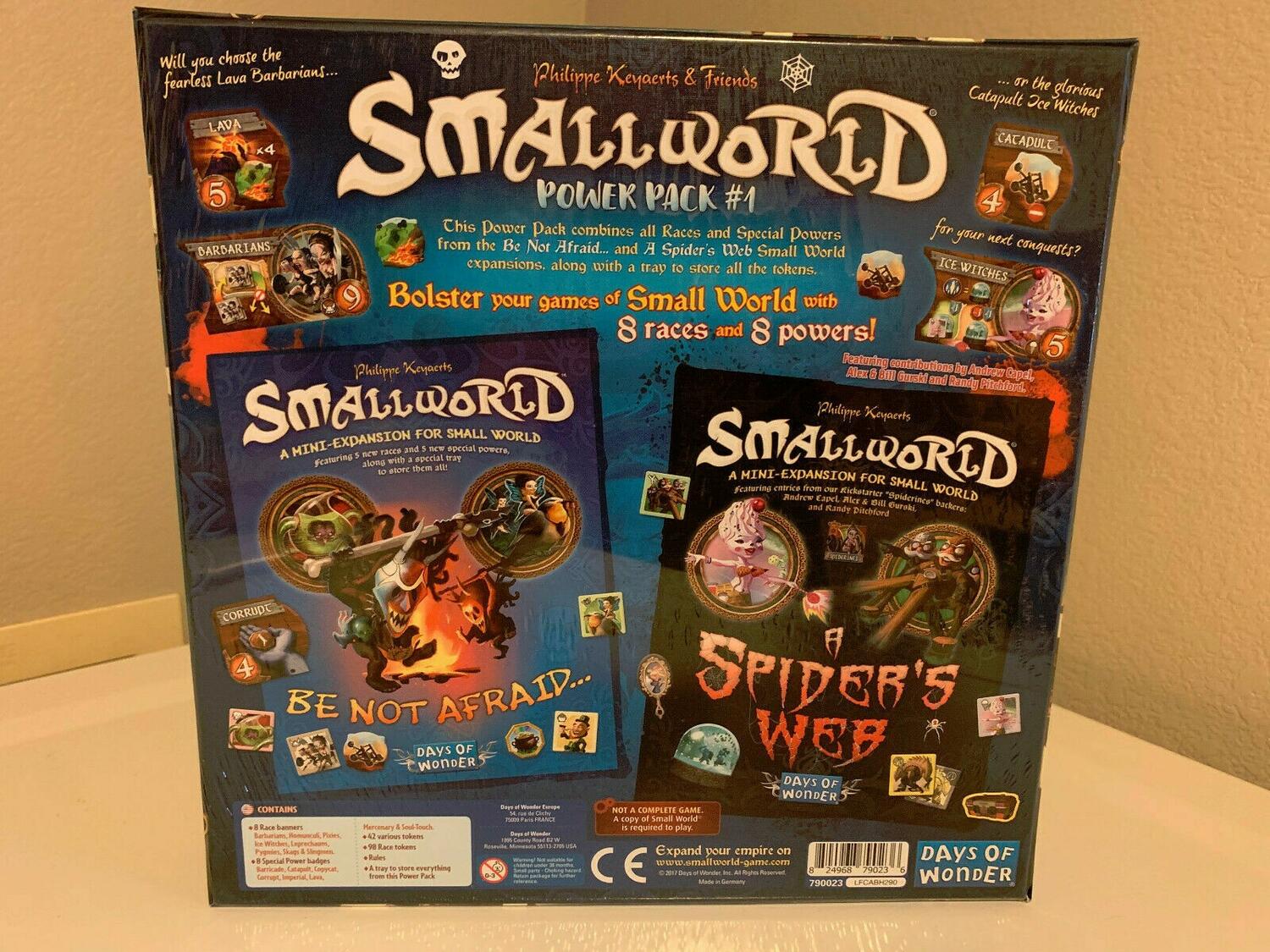 Small World: Power Pack 1 Back 3d
