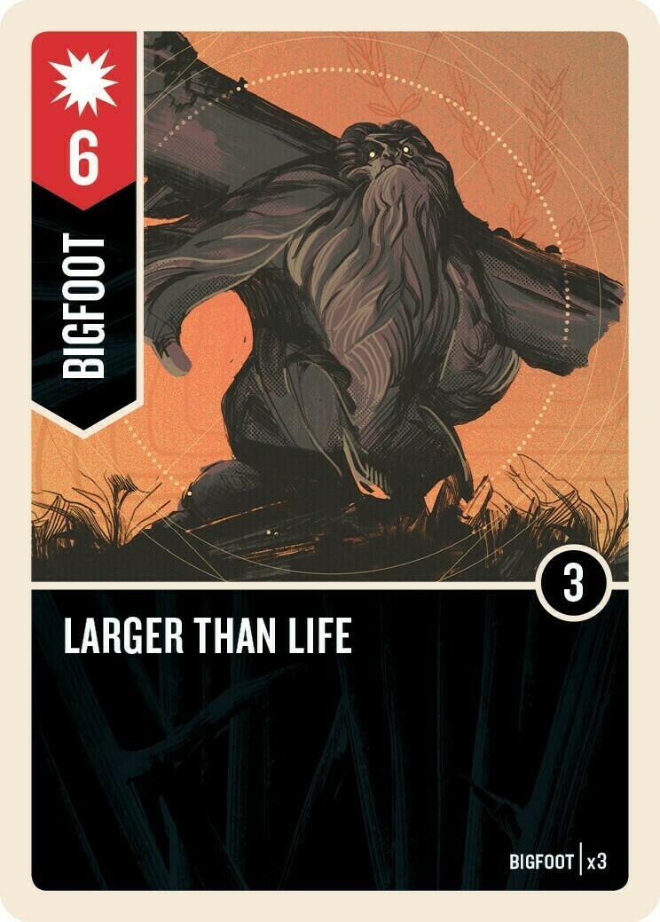 Unmatched: Robin Hood vs. Bigfoot Carte