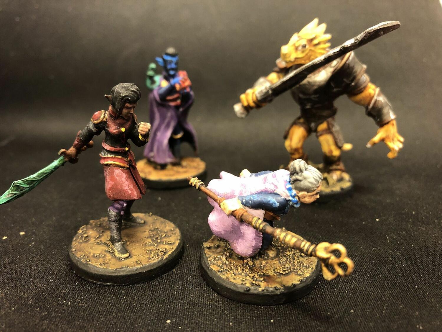 Clank ! Legacy: Acquisitions Incorporated - The « C » Team Pack Figurines