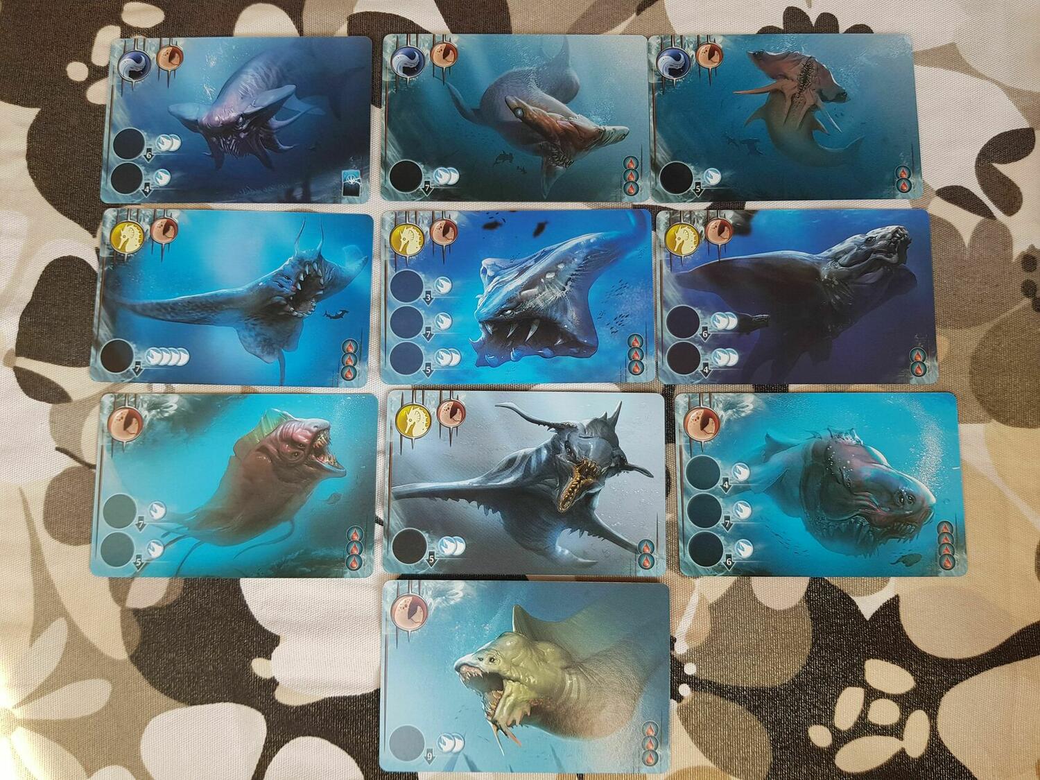 Abyss: Leviathan Cartes