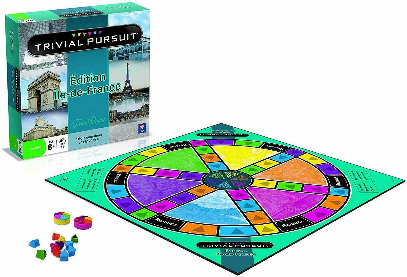 Trivial Pursuit: Édition Île-de-France Eclate