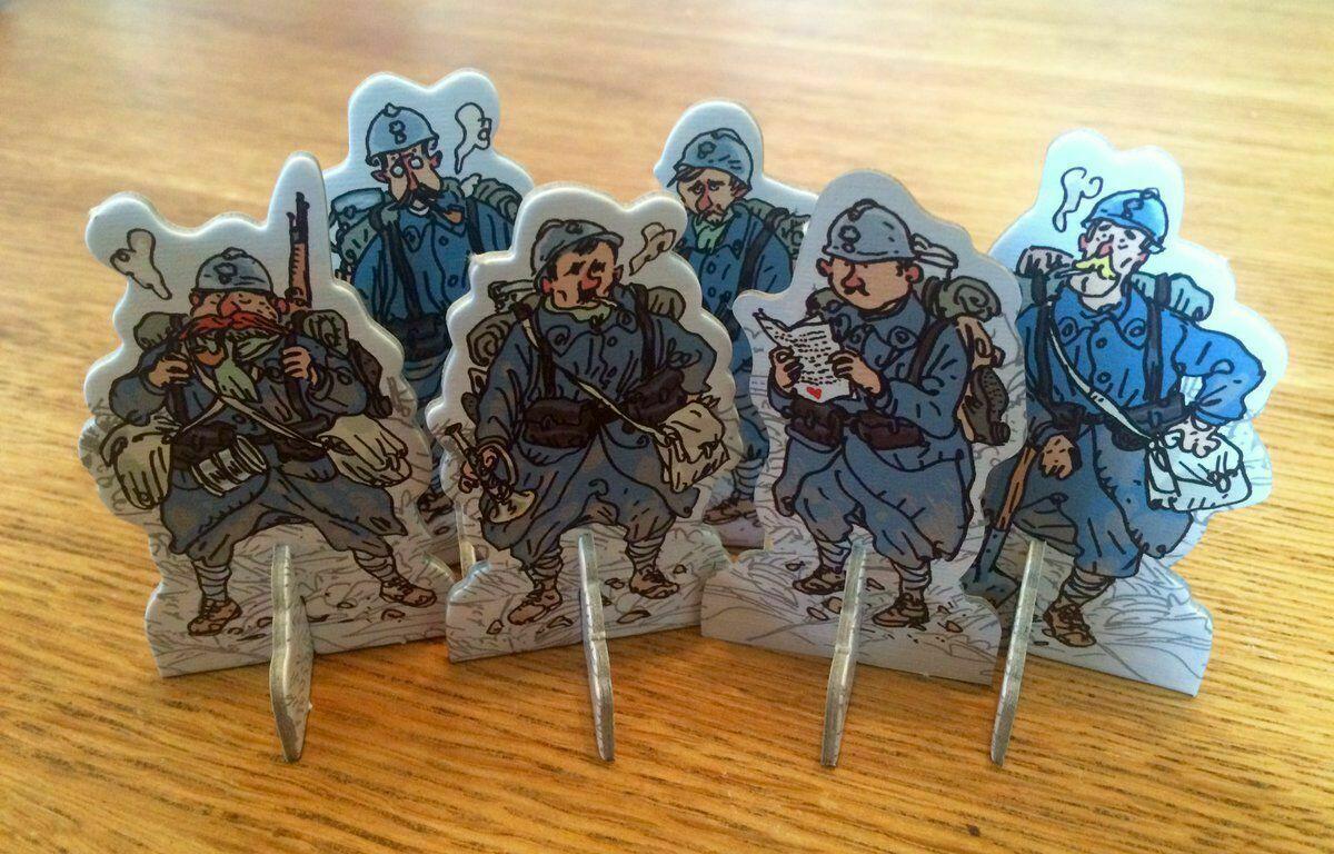 Les Poilus: Aux Ordres ! Personnages