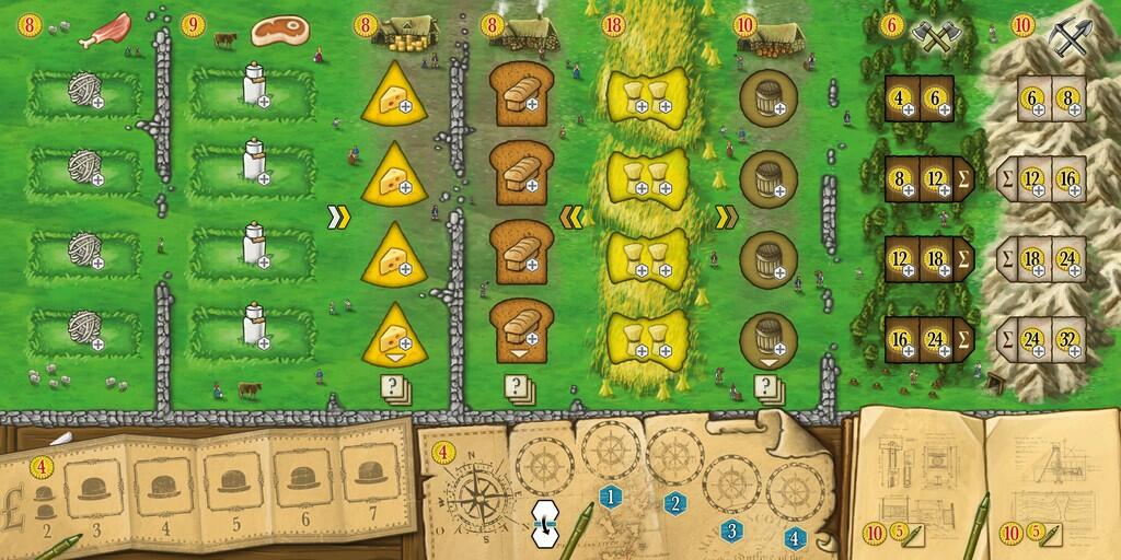 Clans of Caledonia Tuile