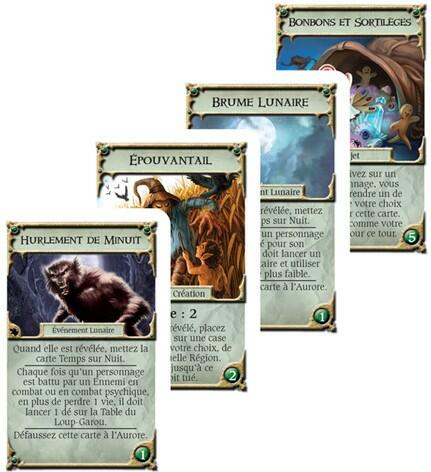 Talisman: La Lune de Sang Cartes