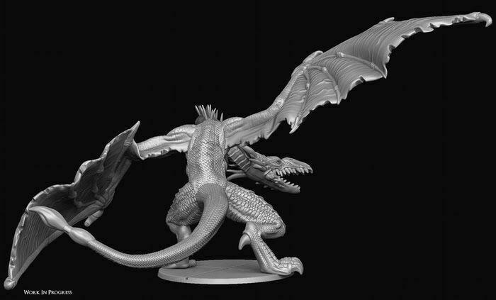 Dark Souls: The Board Game - Guardian Dragon Figurine