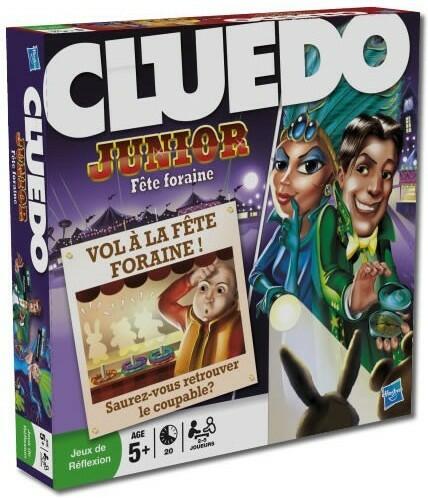 Cluedo: Junior - Vol à la Fête Foraine ! Cover 3d