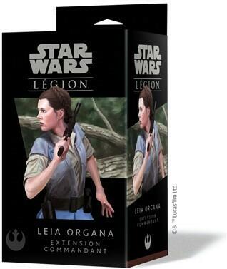 Star Wars: Légion - Leia Organa Cover 3d