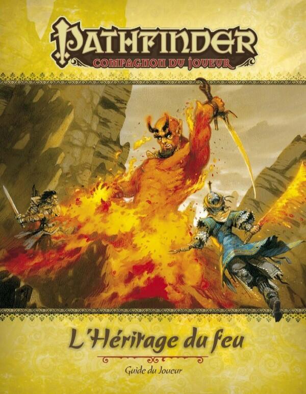 Pathfinder: Compagnon du Joueur - L'Héritage du Feu - Guide du Joueur Cover