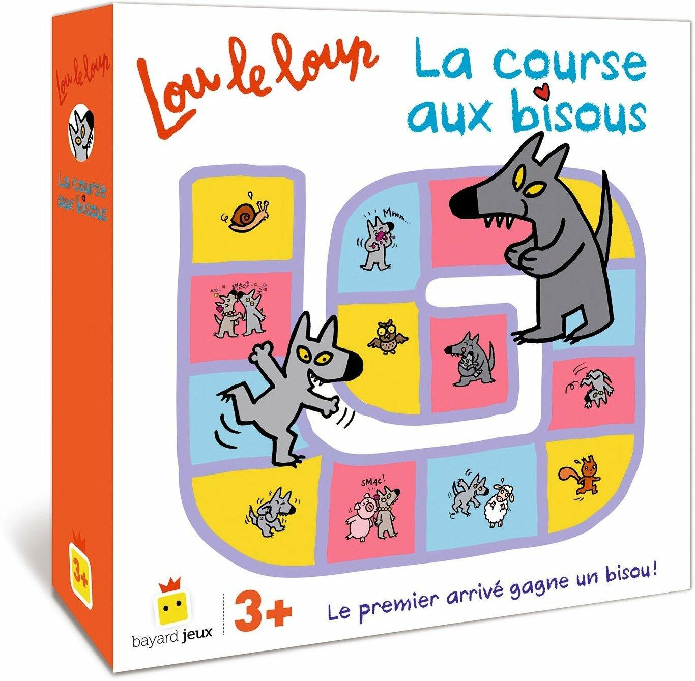 Lou le Loup: La Course aux Bisous Cover 3d