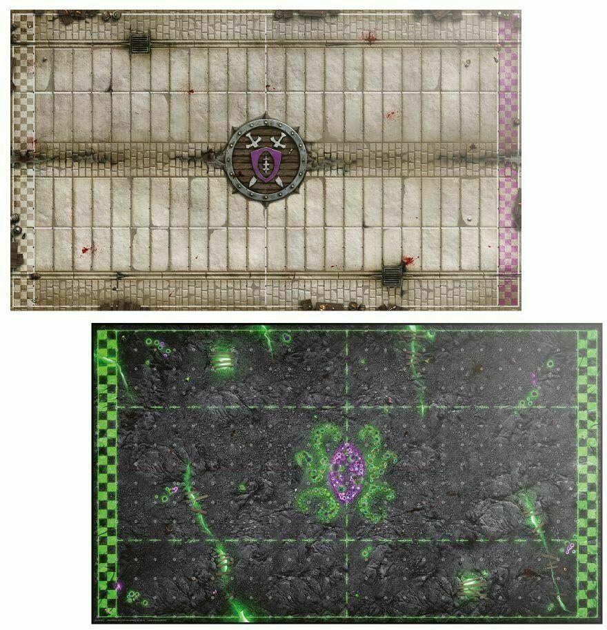 Blood Bowl: The Game of Fantasy Football - Old World Alliance & Underworld Denizens Pitch Plateau