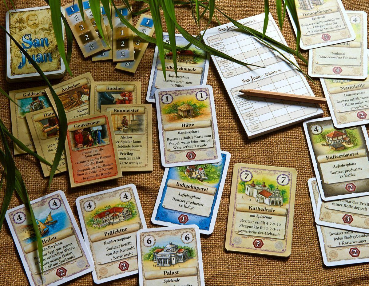 Puerto Rico: Le Jeu de Cartes Cartes