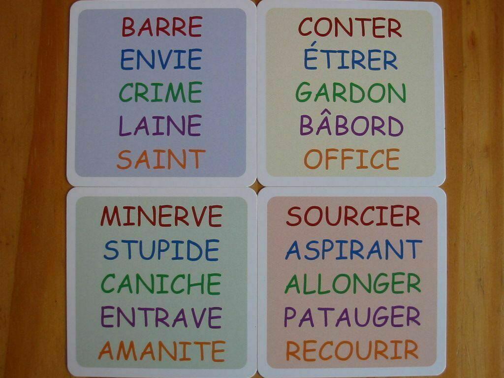 Anagramme 2005 Cartes