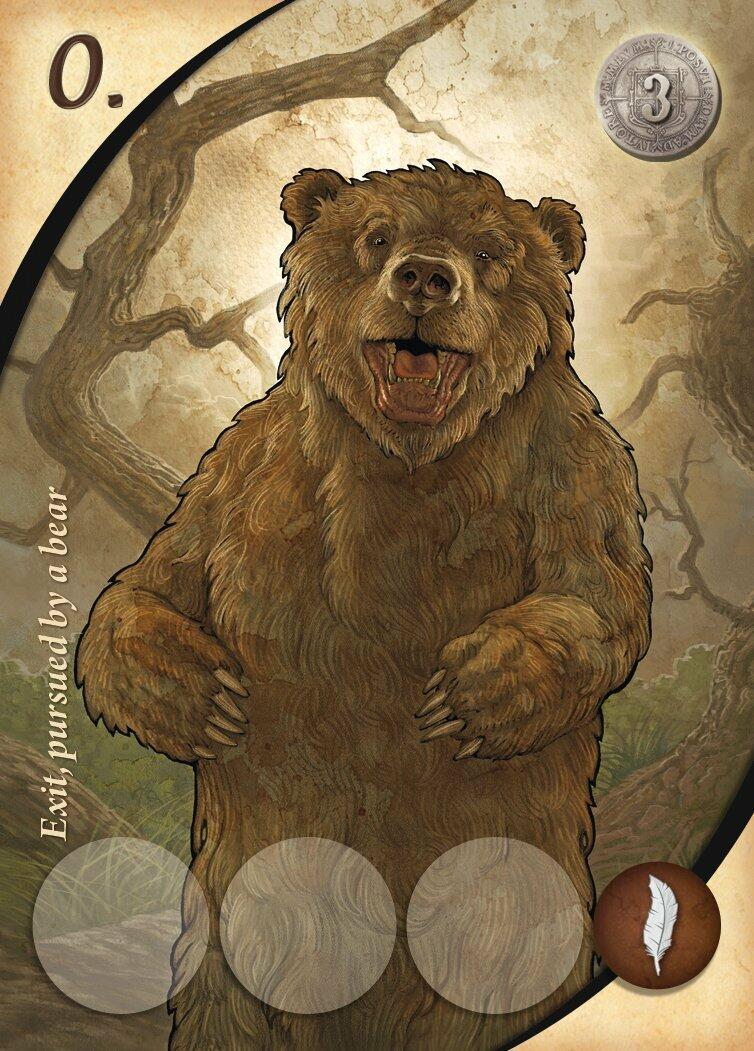 Shakespeare Backstage Carte Ours