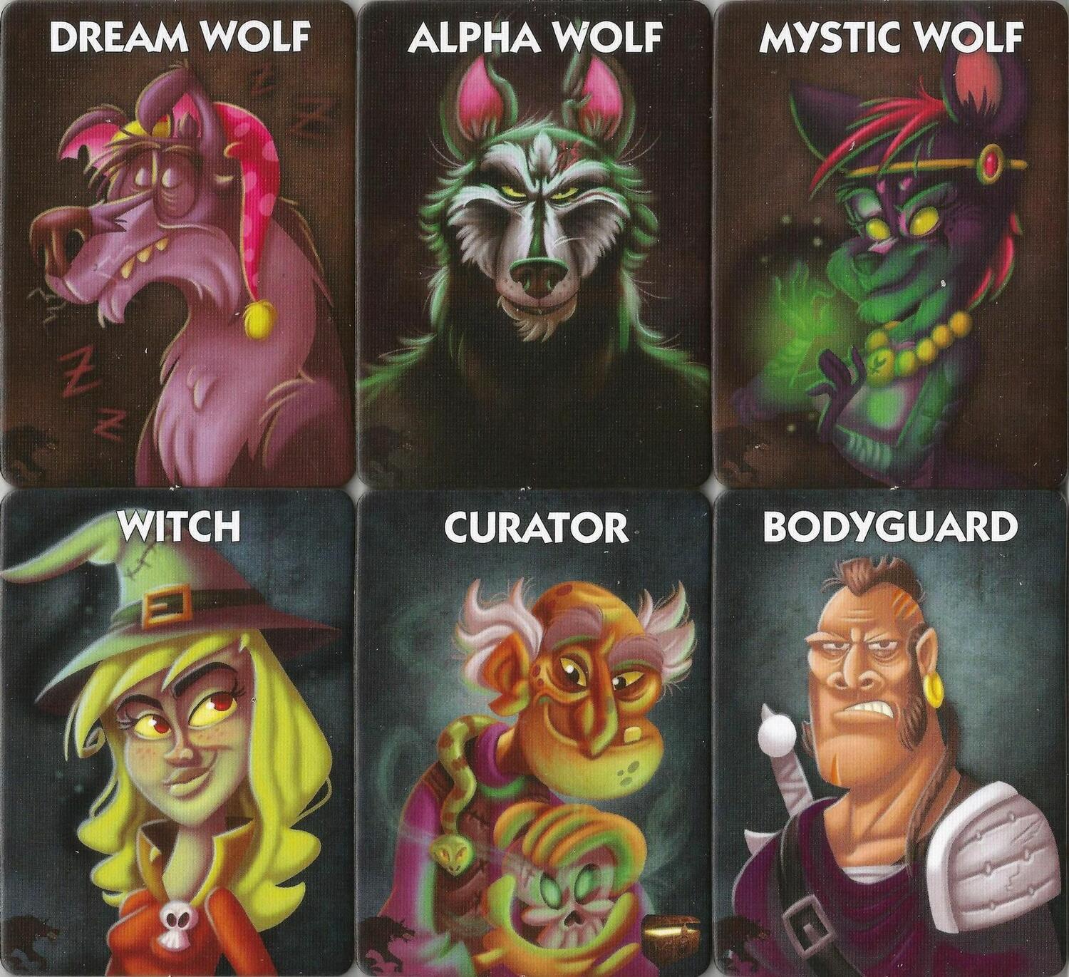 Loup-Garou pour un Crépuscule Personnages